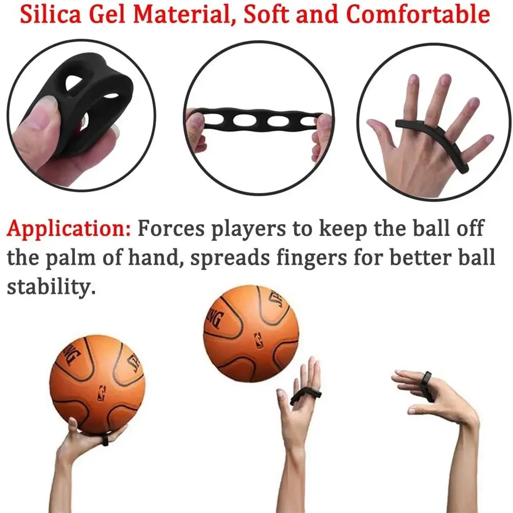 1PC Size S/M/L Silicone Shot Lock Basketball Ball Shooting Trainer Training Accessories Three-Point for Kids Adult Man Teens