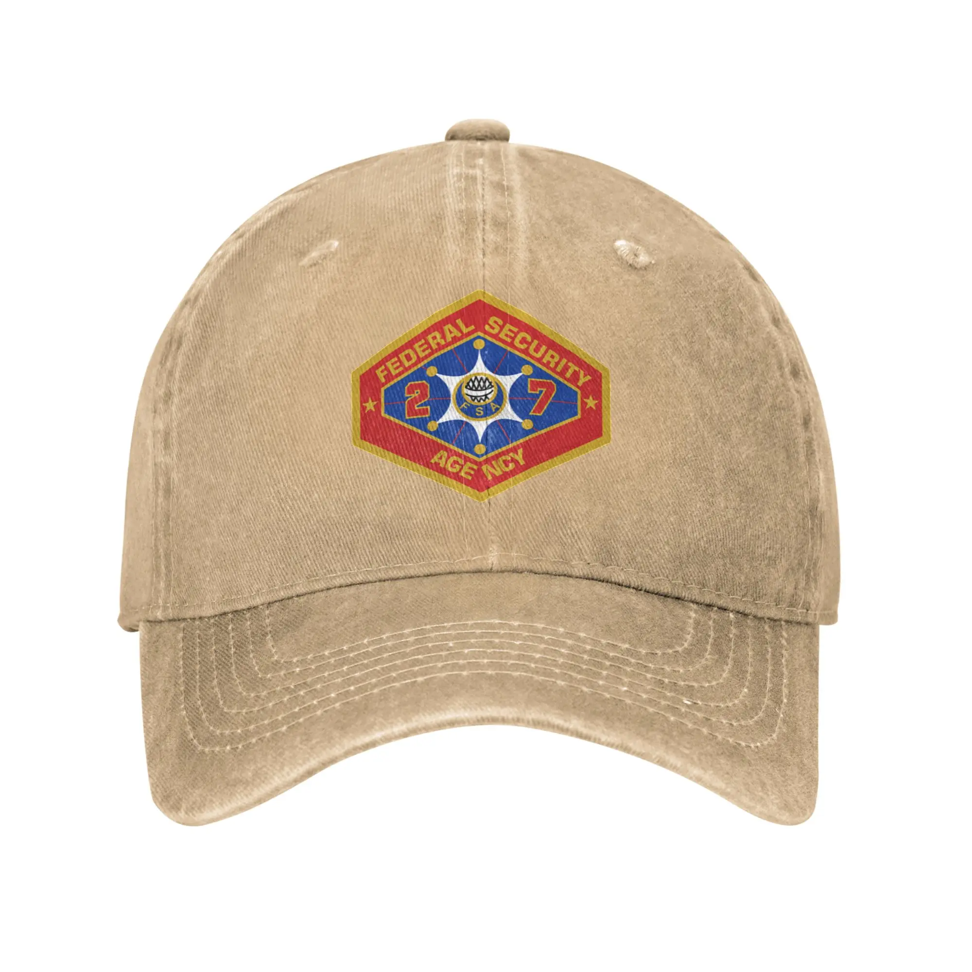 Outland Federal Security Agency Fashion Baseball Cap  Oversized Brand Cap  Afternoon Stroll Brand Cap