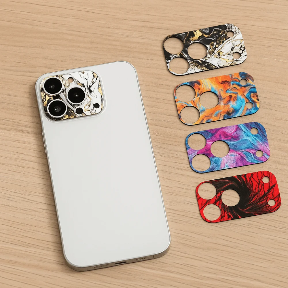 

2 PCS PVC Full Cover Lens Protector Anti Scratch Matte Frosted Back Camera Protective Film for iPhone 17 Pro Max 17Pro