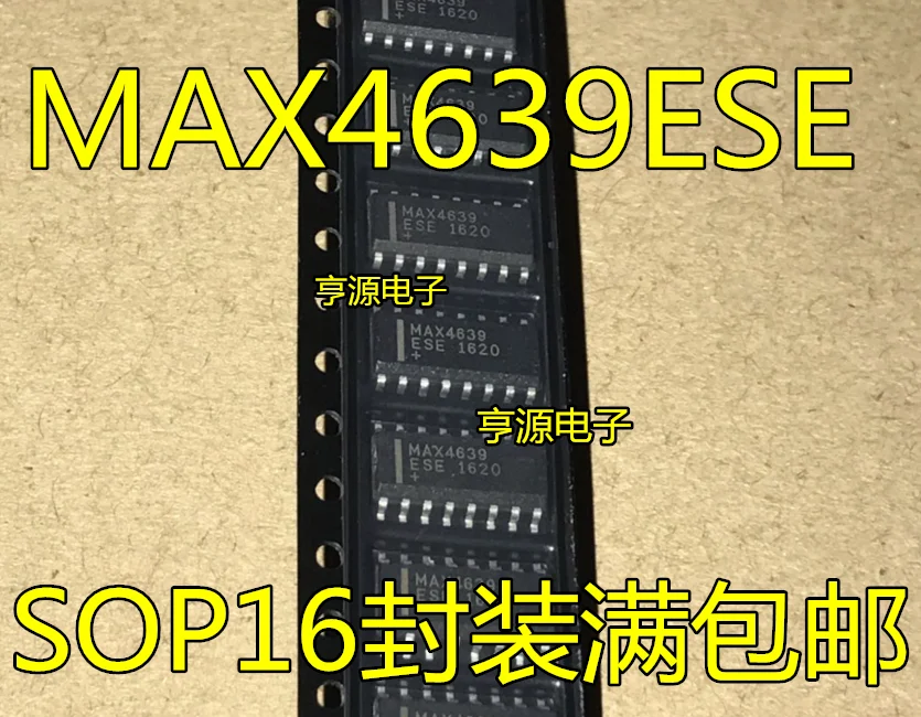 MAX4639ESE MAX4639EUE, 100% Novo, 5pcs