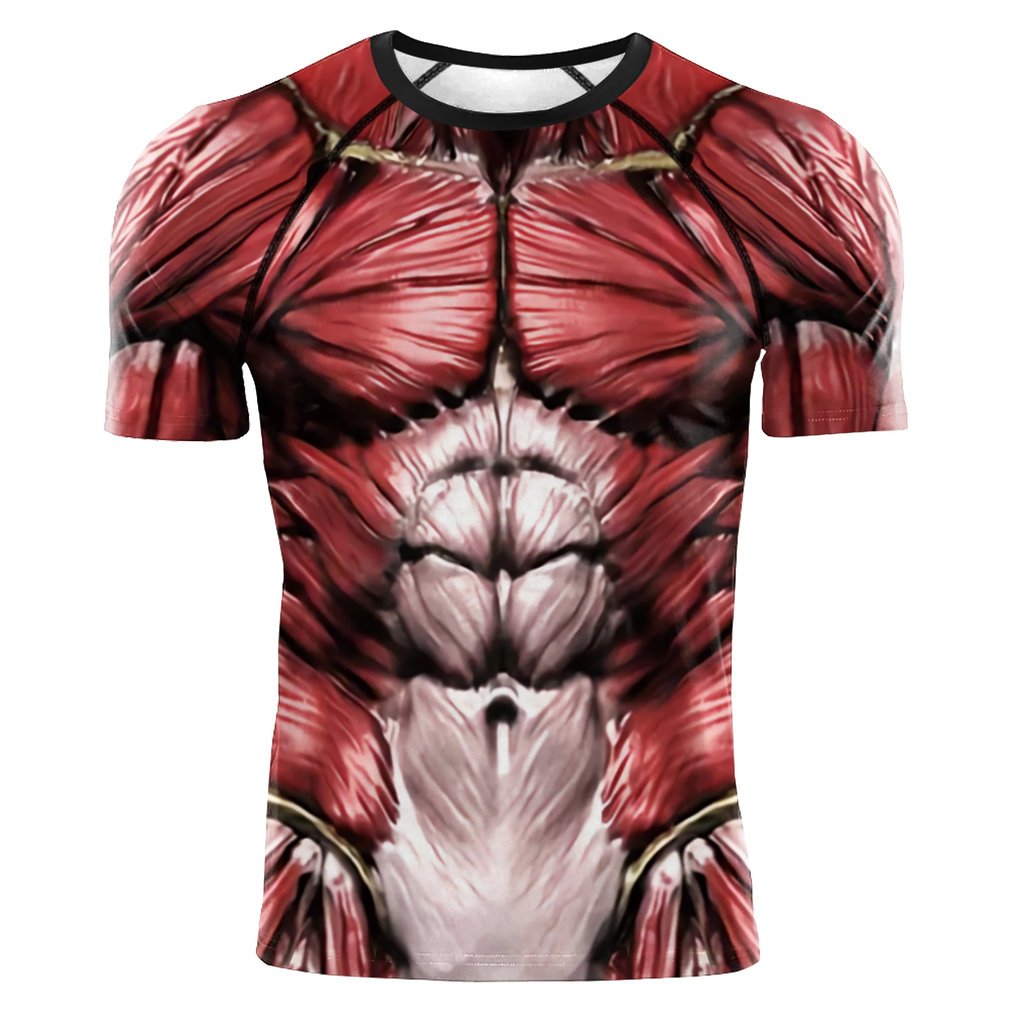 Zawaland Tops For Man Compression T Shirt Muscle 3D Printing Compression Tee Cosplay Costume Tracksuit Adult Men Long Sleeve