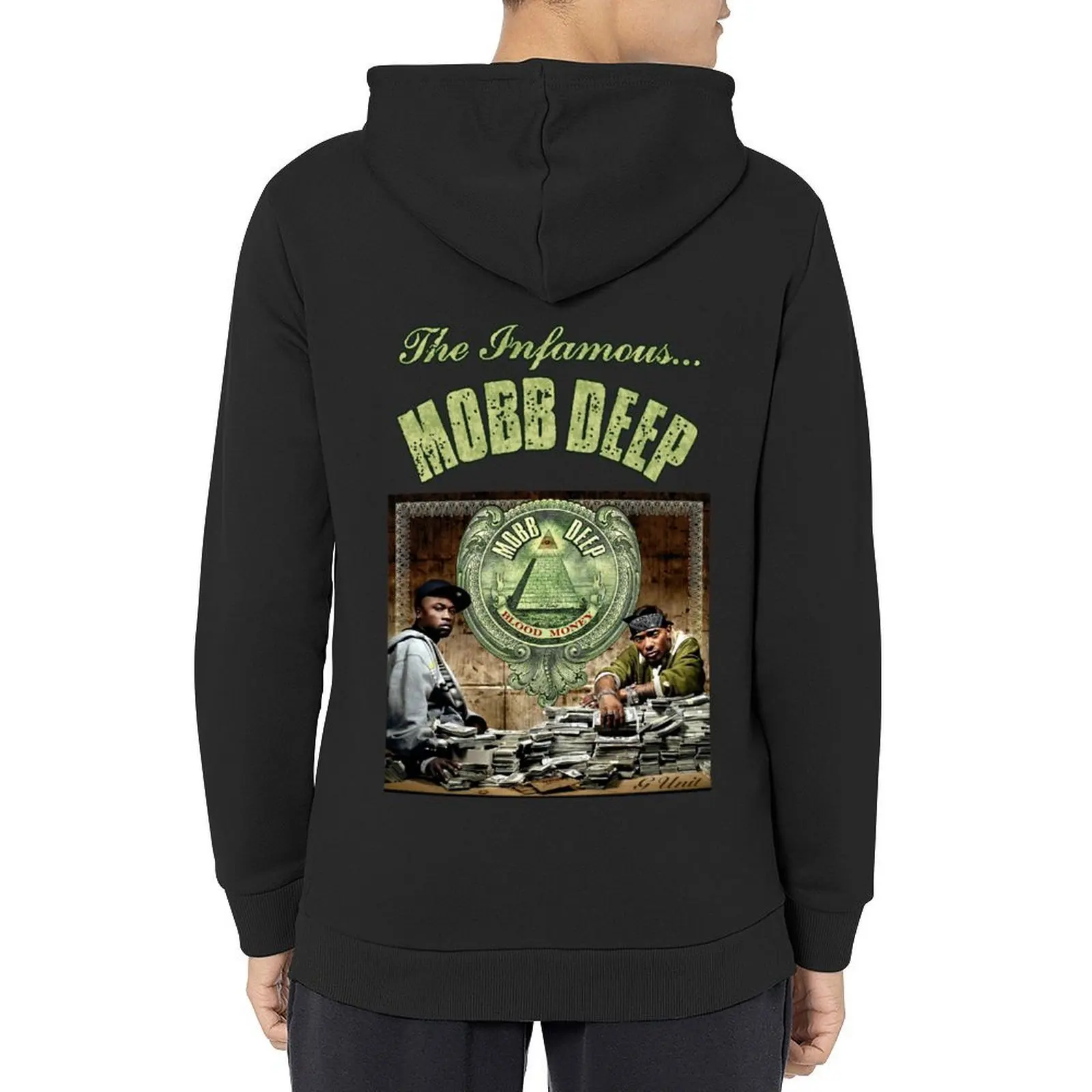 

Mobb Deep: Blood Money (Alternative Album Artwork) Hoodie men's coat clothes for men autumn new products blouse hoodie man