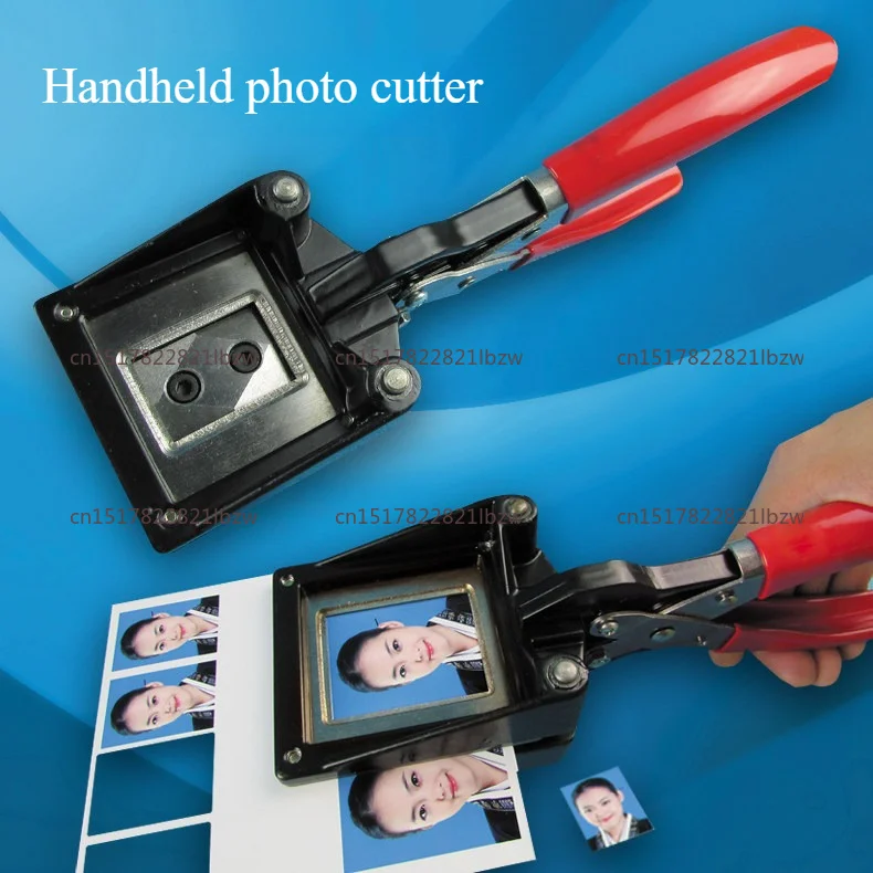 Handheld Photo Cutter ID Photo Punch Cutter  Passport Plier Picture Die Cutter 32x25/35x45/33x48/50x50/32X26mm