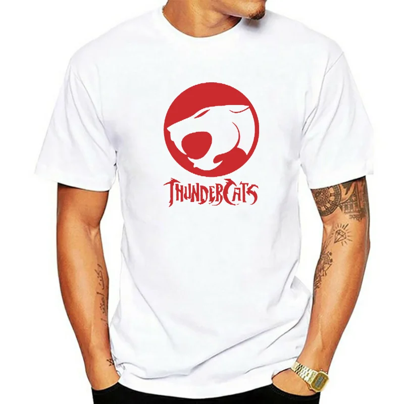 Thundercats T Shirt Men Printing Newest Short Sleeve Comic Man's Anime Cartoon T-Shirt Mans Tshirt Hipster