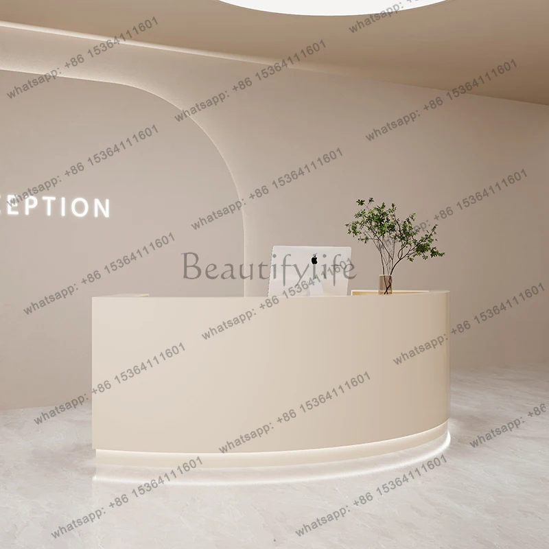 Organizers Restaurant Reception Desks Modern Shop Beauty Hotel Bar Luxury Reception Desks Design Bureau Commercial Furniture