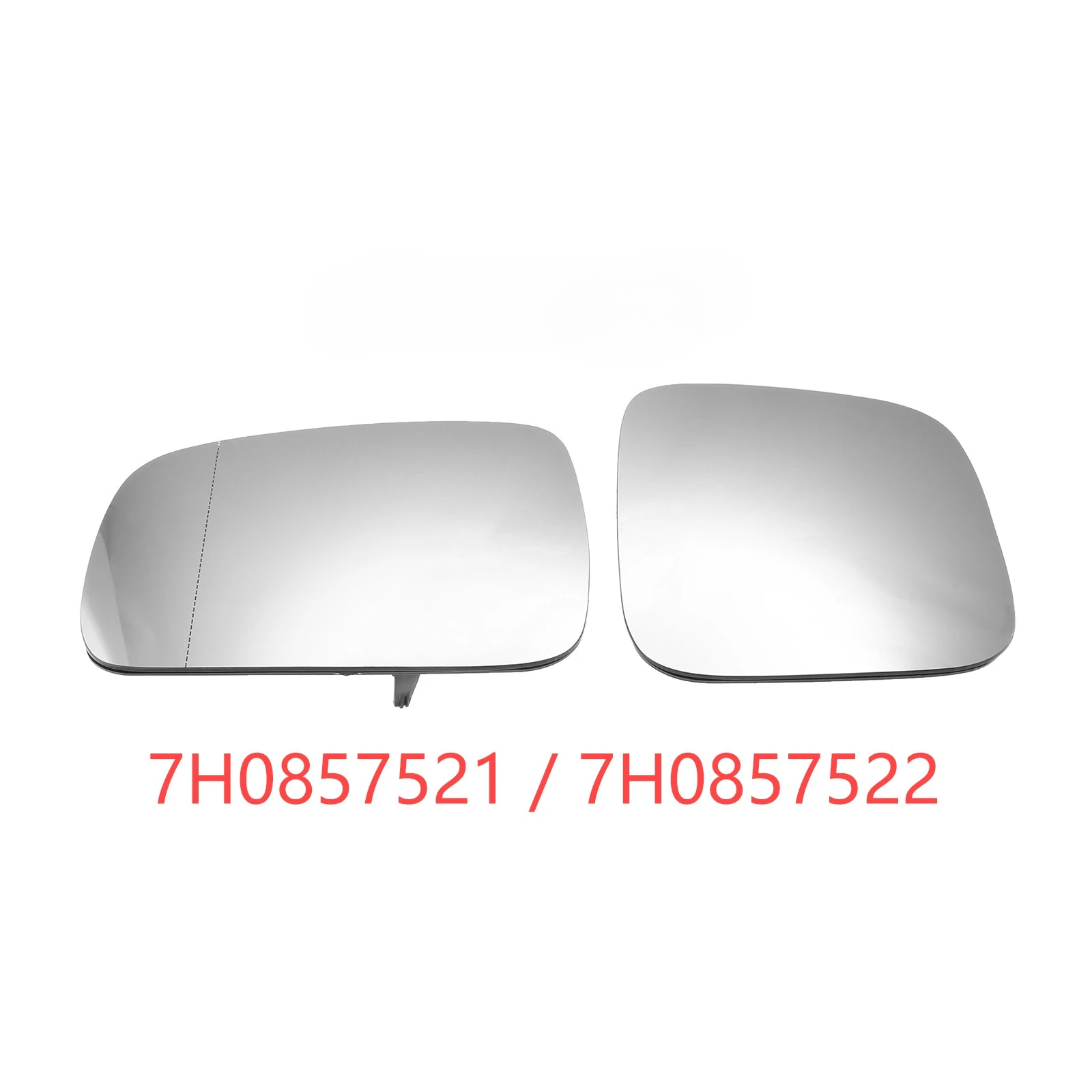 

1PC Automotive Side Mirror Glass Heated Rearview Mirror Lens Fit for Caddy 2004-2010 for Transporter 2003-2009 Caddy 2004-2010