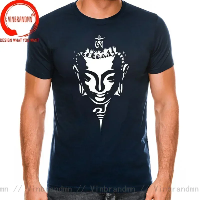 NEW Tops Tees summer short sleeve casual Buddha Tshirt men Comfortable Buddhism religious belief t shirt homme Fashion Clothing