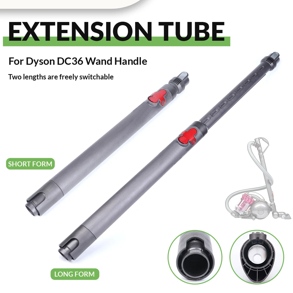 Extension Rod for Dyson DC26 DC36 Wand Handle Extension Tube Replacement Parts Vacuum Cleaner Handle Accessories