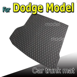 Waterproof Car Trunk Mat For Dodge Dart Journey 7seat challenger Caliber Durango Avenger Magnum Cargo Liner Boot Carpets
