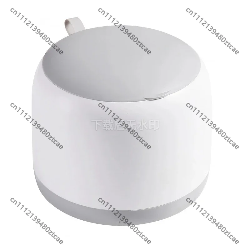 Cute Mini Desktop Trash Can, Portable Small Waste Bin for Home Living Room Bedroom Car Office Tabletop Decoration Storage Gadget
