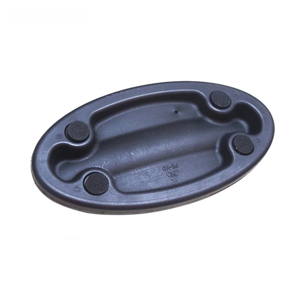 Non-slip Bicycle Training Stand Bicycle Trainer Training Leveler 22.5*11.5*5.5cm Front Wheel Block Non-slip Traction Base