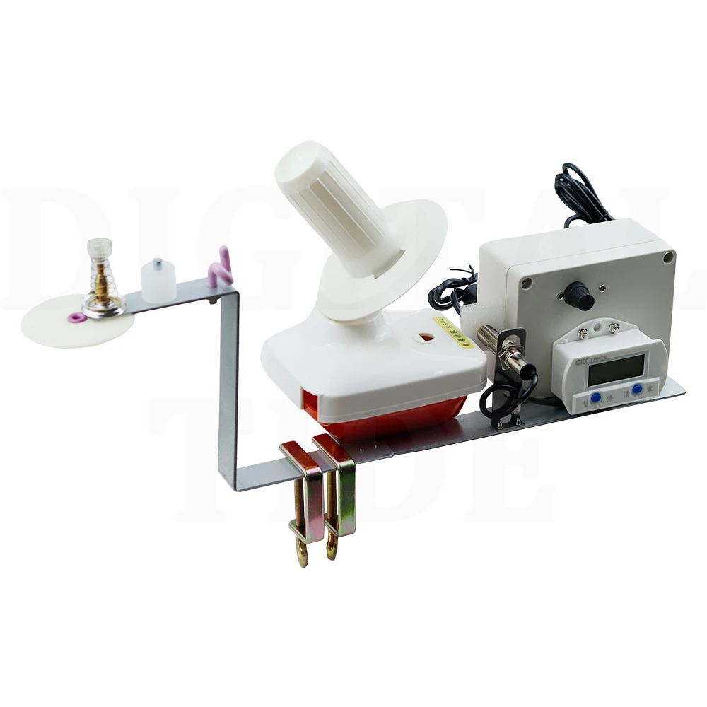 

Low-noise household small electric adjustable speed wool and cashmere yarn splitting device, yarn sorting and winding device