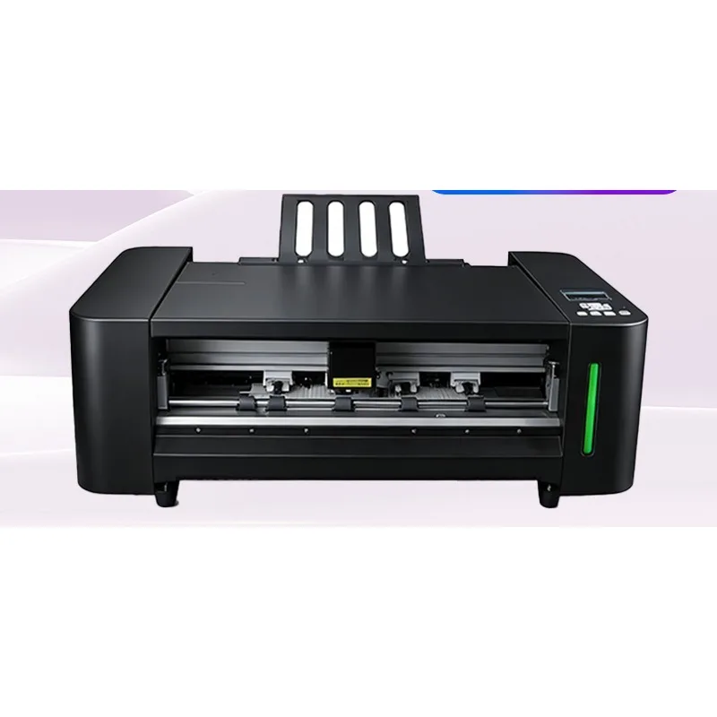 Label digital die-cutting machine automatic alignment continuous sheet cutting self-adhesive label cutting machine
