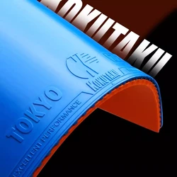KOKUTAKU Colorful Table Tennis Rubber Neon 730 Blue Pink Purple Green Ping Pong Rubber Sheet for Training
