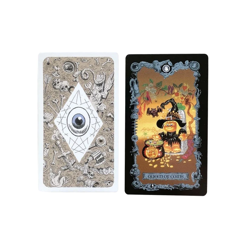 New Tarot Cards Garbage Pail Kids Playing Cards For Family Party Game Prophecy Cards Mysterious Destiny Divination Toys