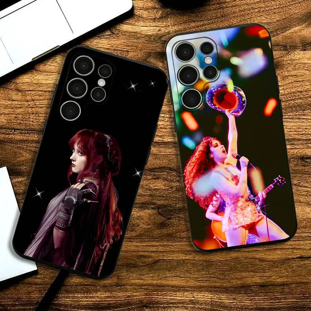 Singer C-Chappelll R-Roan Silicone Case For Samsung S25,24,23,22,21,20 Plus Ultra 5G Lite Shockproof Cover