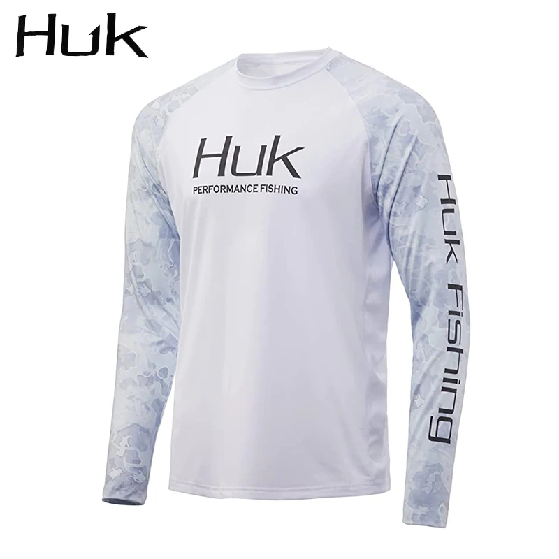 Fishing Shirts Men Long Sleeve Crewneck Sweatshirt Outdoor Uv Protection Breathable Fishing Clothing Camisa Pesca