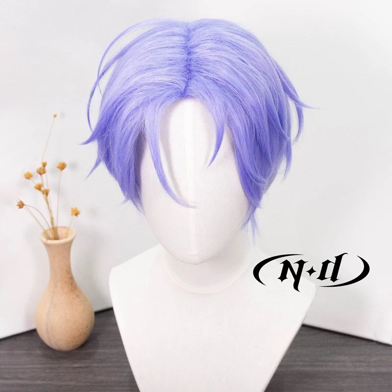 ND Kuya Cosplay Wigs Hairpiece Nu Carnival Cosplay Hair Wigs for Comic Con Coser Costume Theme Party Heat Resistant Synthetic