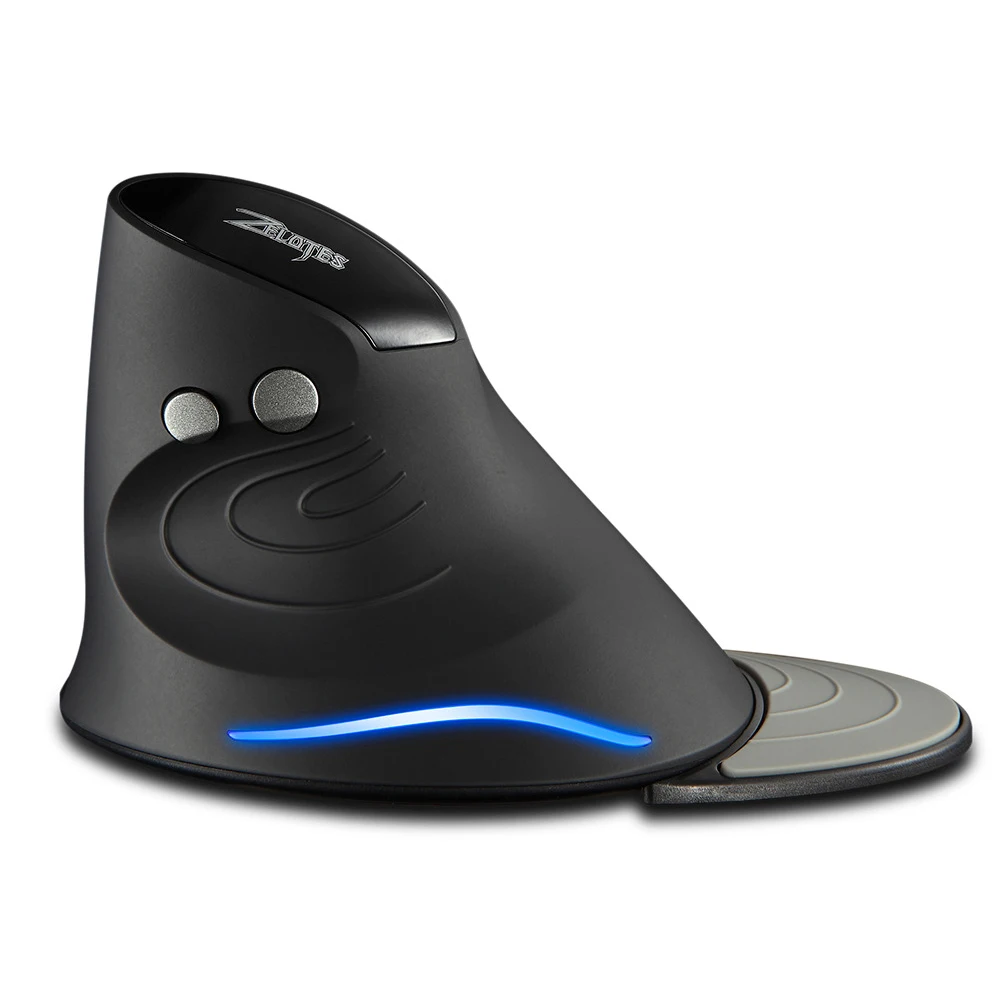 

Ergonomic S 2.4G Gaming Mouse Upright Optical Mice Wireless Game LED Mice 2400 DPI for PC Computer Home Office