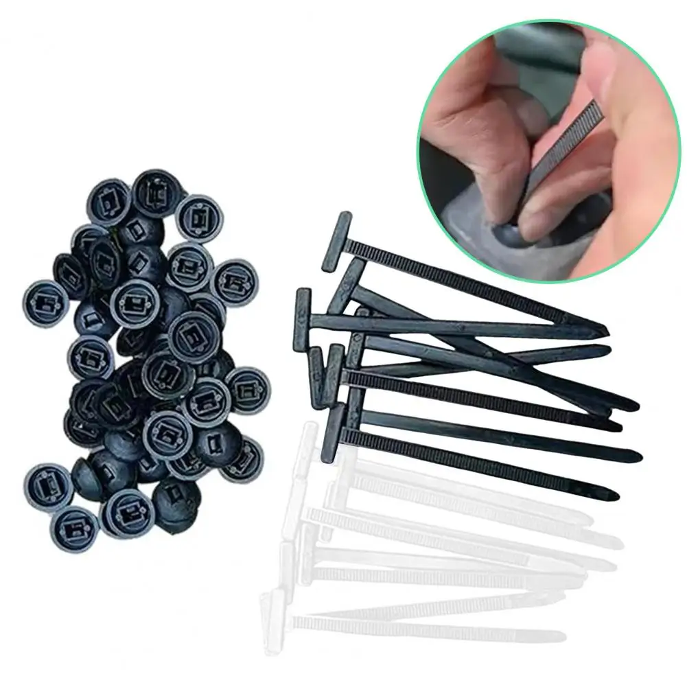 Self-locking Nylon Ties 20/50/100/200pcs Heavy Duty Nylon Cable Ties Self-locking Zip Tie Fasteners Universal Wire for Indoor