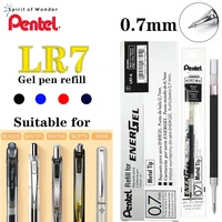 12 unids/caja Pentel recambios de bolígrafo de Gel LR7 para BLN75/BLN105/K600/BL625/BLP75/ect bolígrafos de Gel para volver a la escuela papelería Kawaii 0,7mm