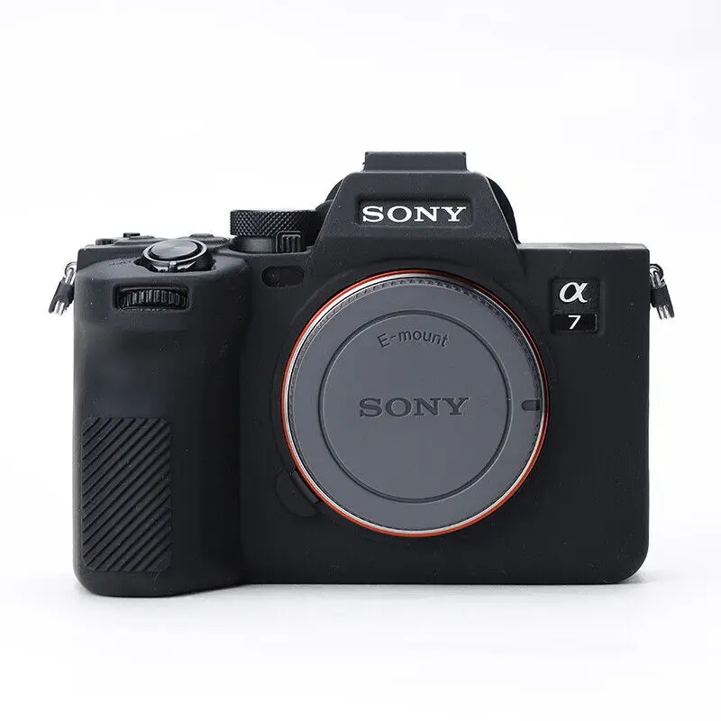 Soft A7 IV Silicone Camera Case Bag Rubber Cover Body For Sony Alpha 7 IV A7M4 A7 IV