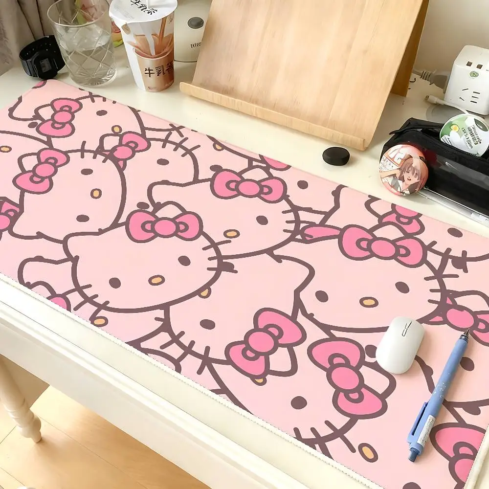 Kawaii Cartoon-H-hello-K-kittyS Cute Mouse Pad Computer Mat 