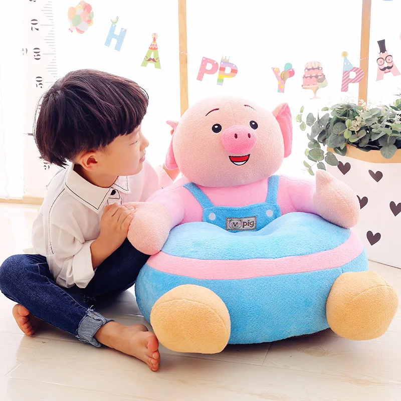 Explosive Kreative Neue Schwein Wenig Furz Kind Sofa Sitz Plüsch Spielzeug Netto Rot Schwein Zu Geben Kinder Geschenke Baby Sofa sessel