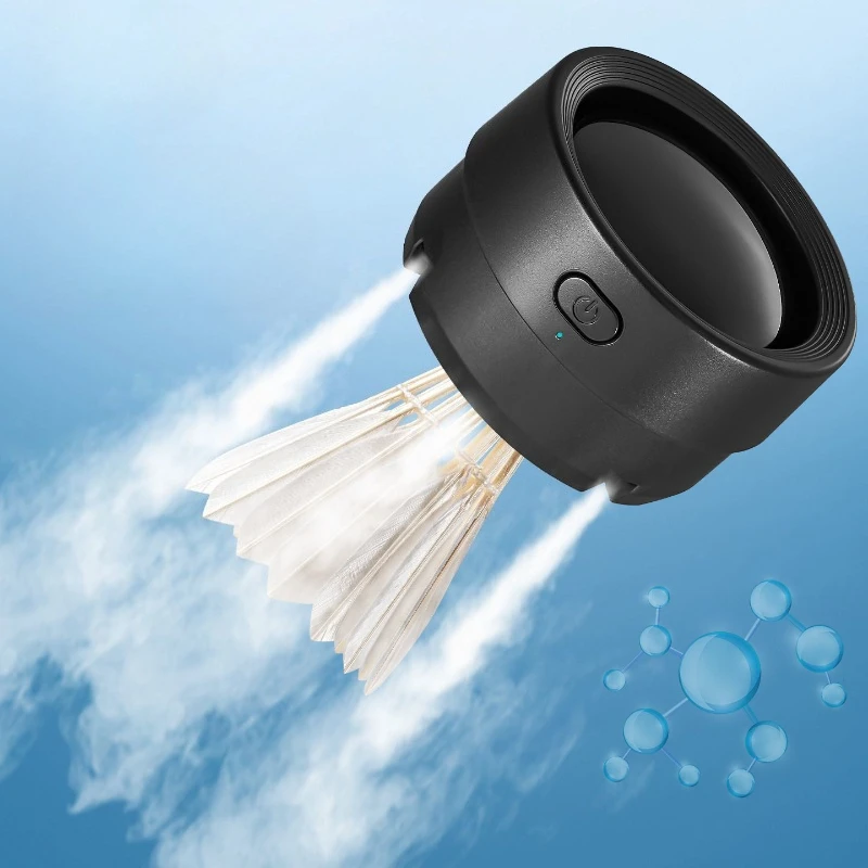 

Portable Badminton Steaming Machine Noise Reduction Badminton Humidifier Small Balls Humidifier Lightweight Sports Accessories