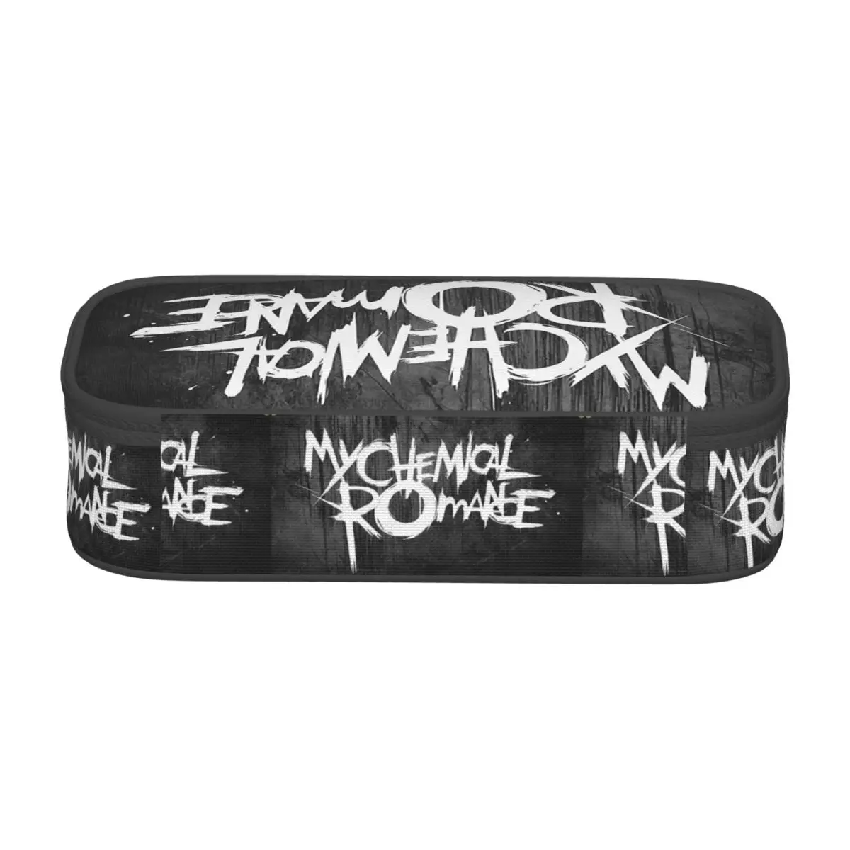 Mcr Band Punk Rock My Chemical Romance Pencil Cases for Students Pen Box Pencil Bag Large Storage Pencil Pouch Pen Holder