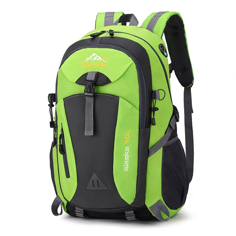 NONE 40L Wanderrucksack Reiserucksack für Männer Frauen Camping Wasserdichter Outdoor-Wander-Tagesrucksack Leichter Rucksack 6