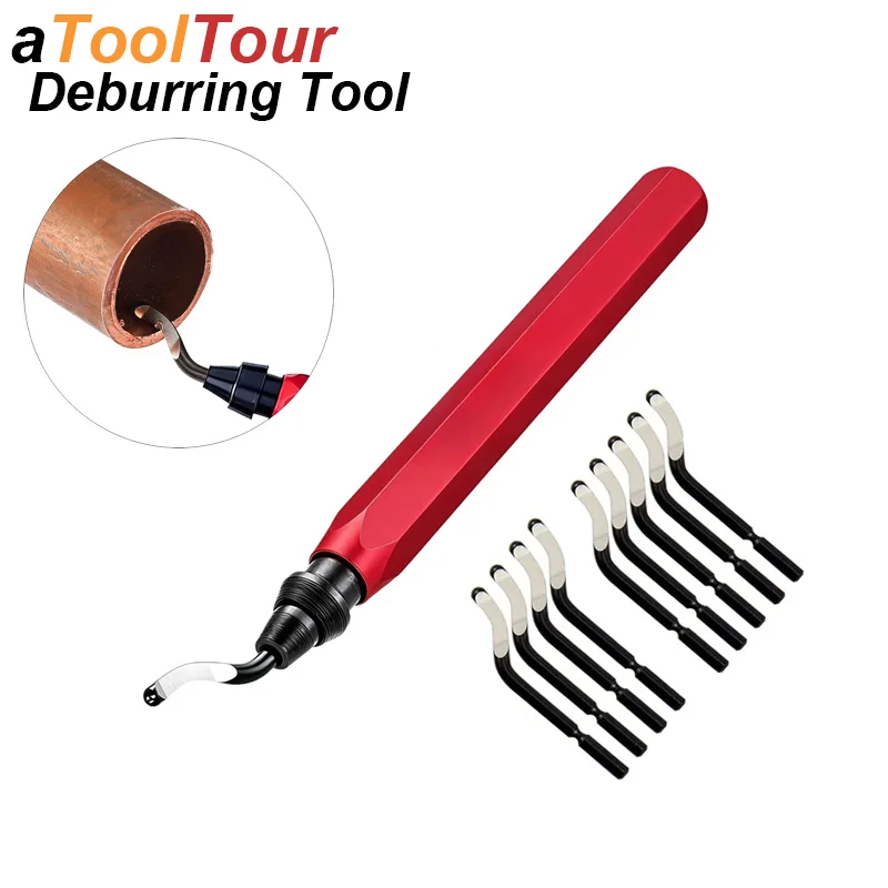 

Metal Deburr Kit Blade Edge Rotary Cutter Burr Remove Remover Router Trim Knife Scraper Wood Aluminum Plastic Steel 3D Print
