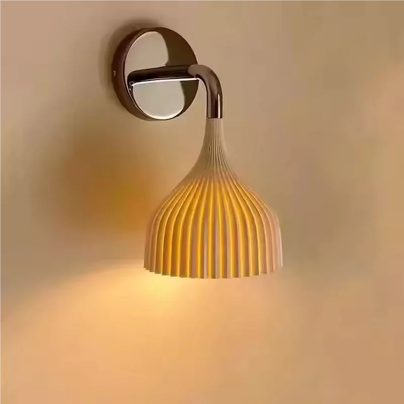 

Wall Lamp Nordic Acrylic Lampshade Led Wall Lamp Bedside Living Room Sofa Background Wall Decorative