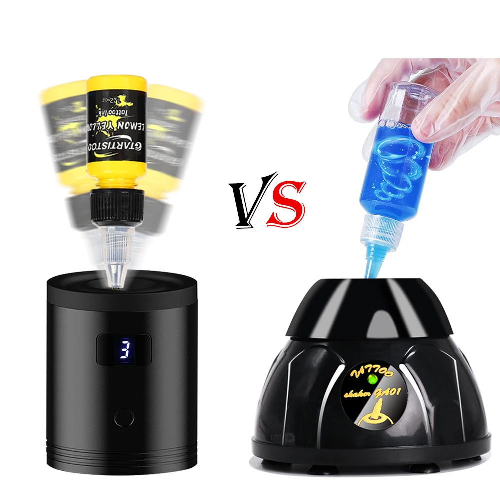 

Tattoo Pigment Ink Automatic Mixer, Pigment Beauty Auxiliary Tool, Tattoo Equipment Wireless or Wired Electric High-Speed Mixer