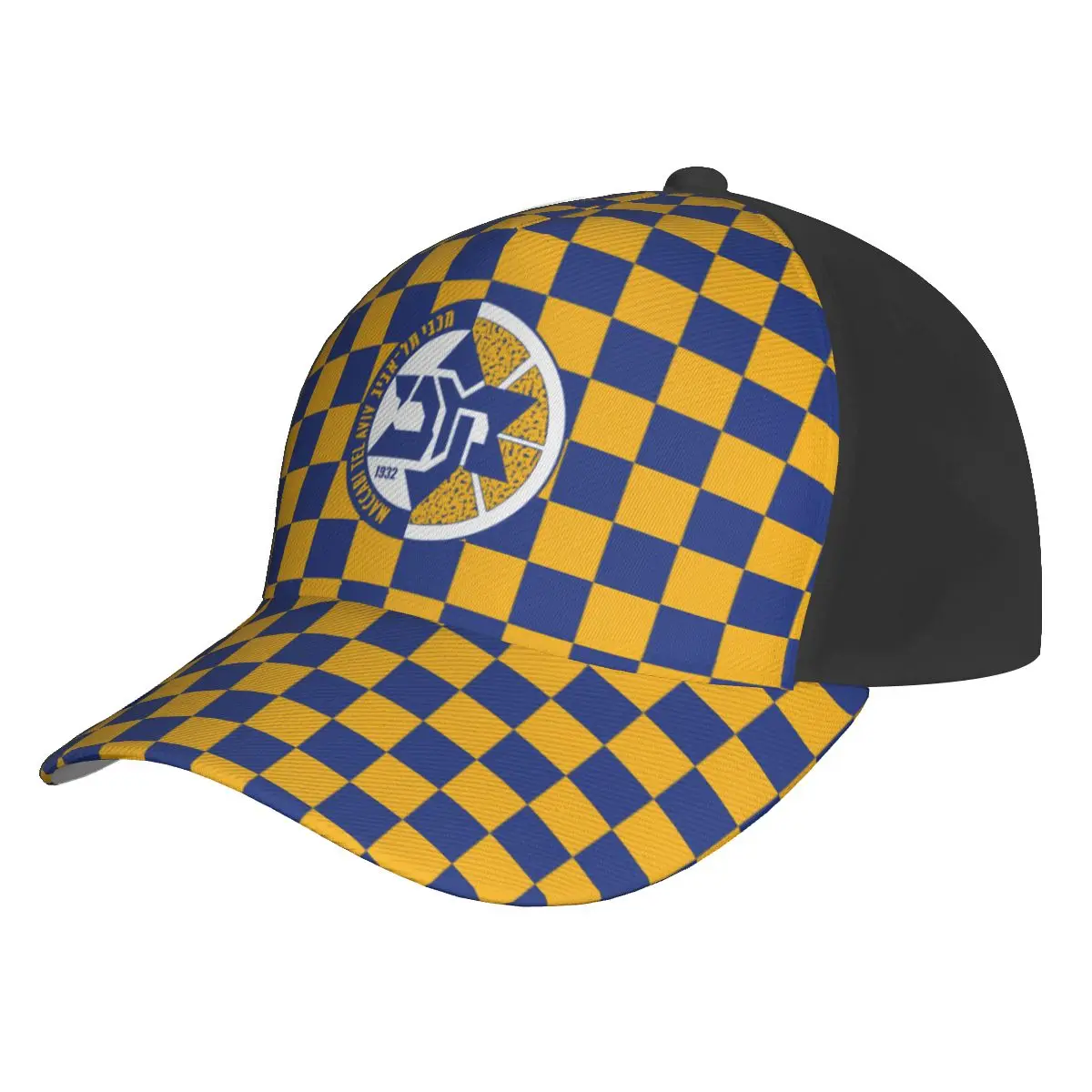 Israel Maccabi Tel Aviv Bc Printing Athletic Baseball Cap Dad Hat Ball Hat Cowboy Hat Beach Sun Hat