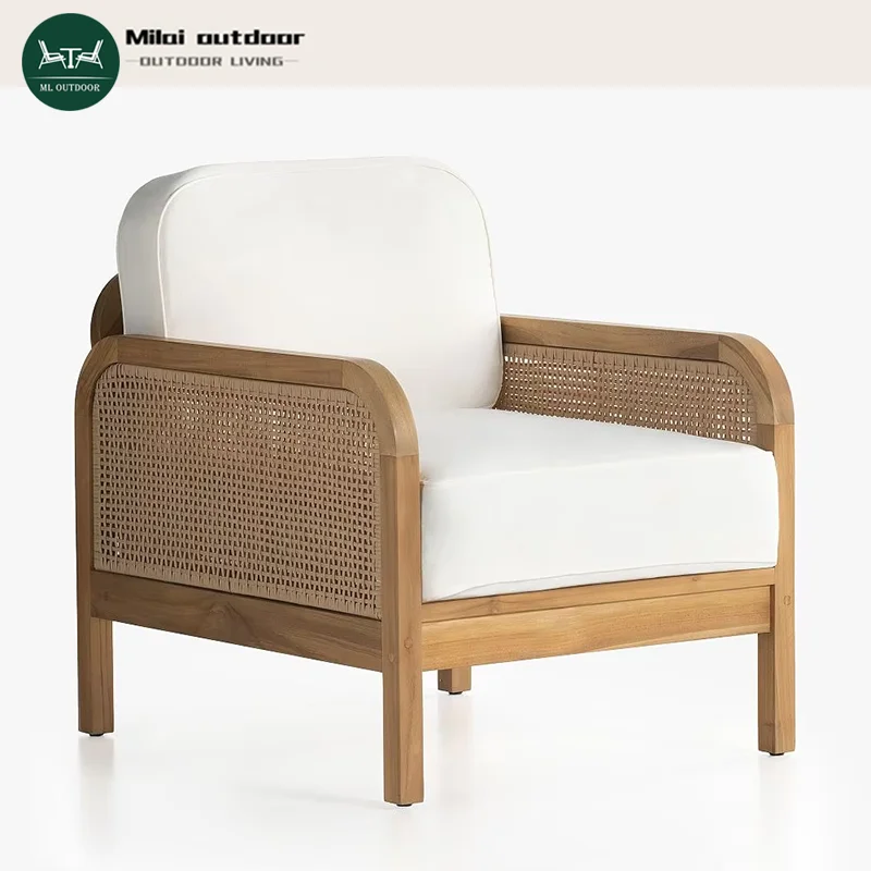 

Новый отель, бассейн, открытый диван, терраса, набор садовой мебели, вилла, двор, тиковый стул для отдыха