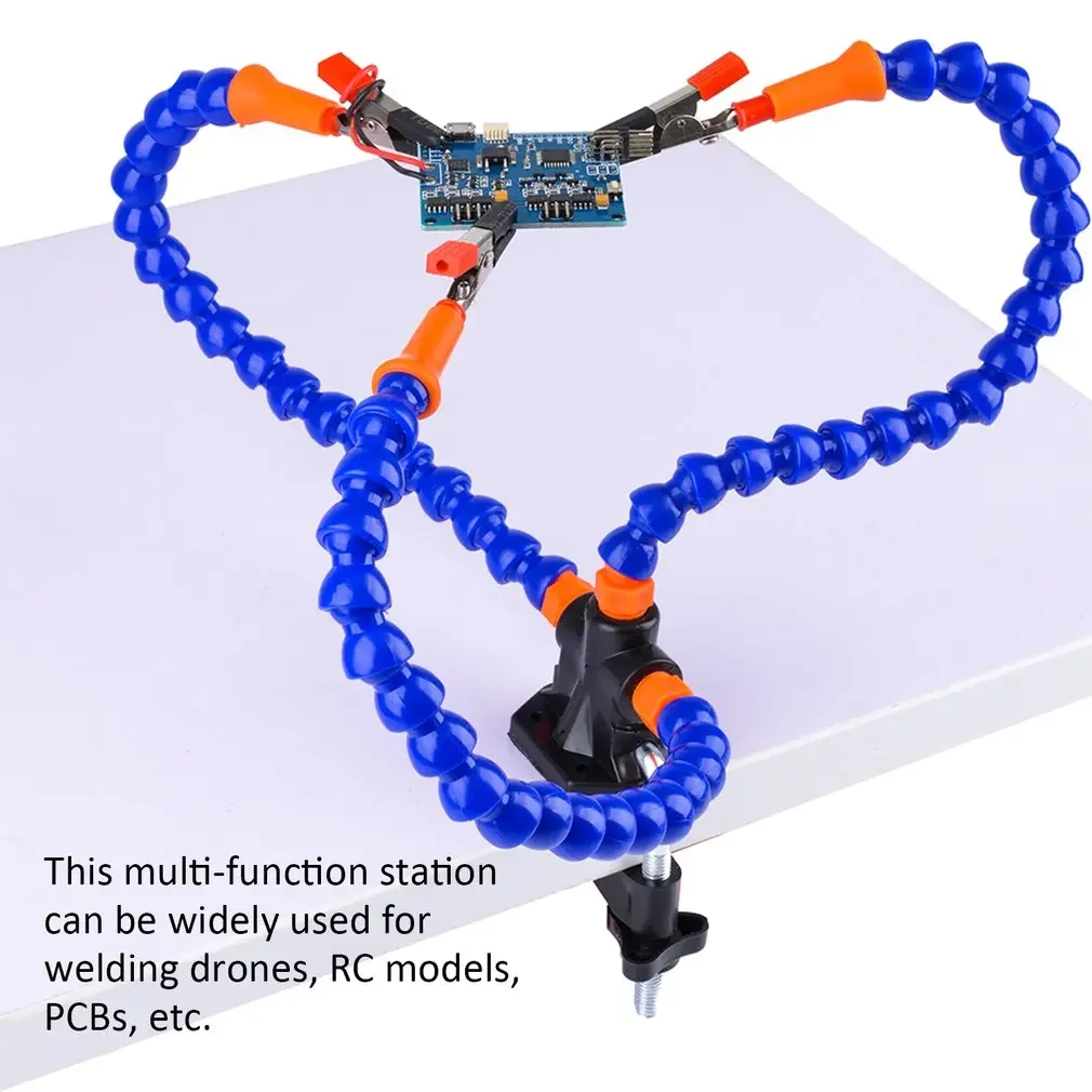 3/5pcs Helping Hands Soldering Repair Assembly Tools with Flexible Rotatable Arms