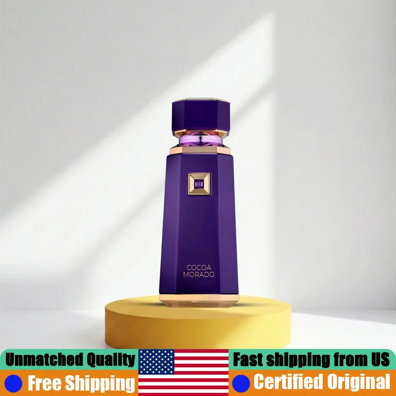 

French Avenue Cocoa Morado Eau de Parfum 3.4 Ounce Original Arab Perfumes Natural Lasting Oriental Woody Unisex Cologne Perfume