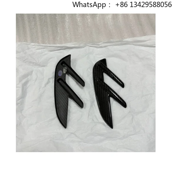 Customized for BMW G80 G82 Carbon Fiber Fender air Vent Modification Fender Side Cheek Adhesive 3M Adhesive Fixed Installation