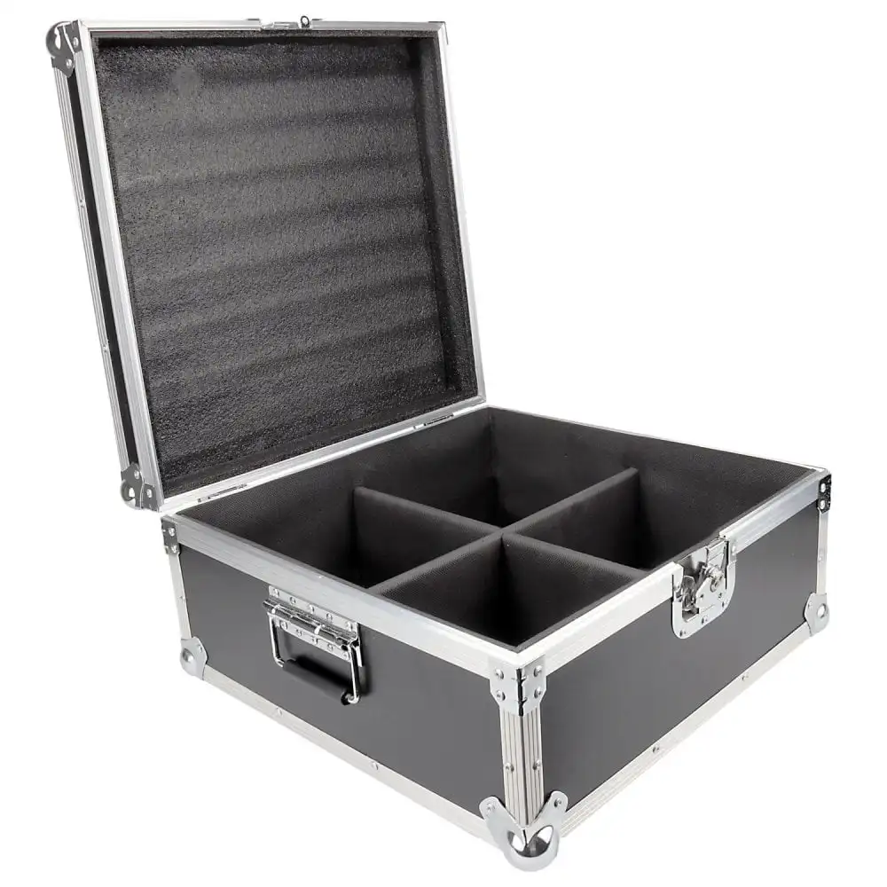 Aluminum Flight Case Lighting Wire Trunk Flightcase Storage Box Flycase Amplifier Bass Shockproof Box Sizes Customizable