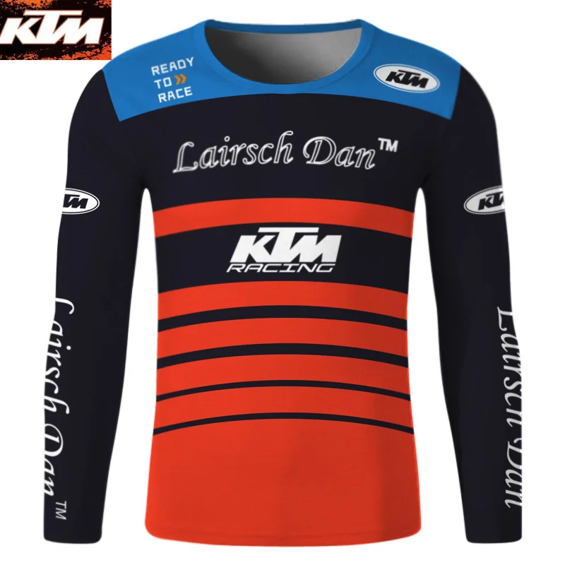 ktm New Downhill Jersey Motocross Shirt Moto Cross Country Polera Mtb Jersey Motorcycle Mountain Bike Long Sleeve Sweatshirt