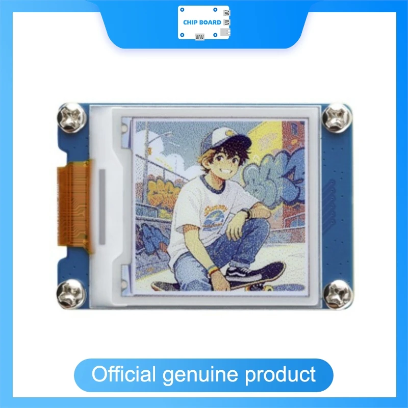 Waveshare 1.54in E Ink Spectra 6 E6 Color ePaper Display, 240x240 SPI Screen for Embedded Projects
