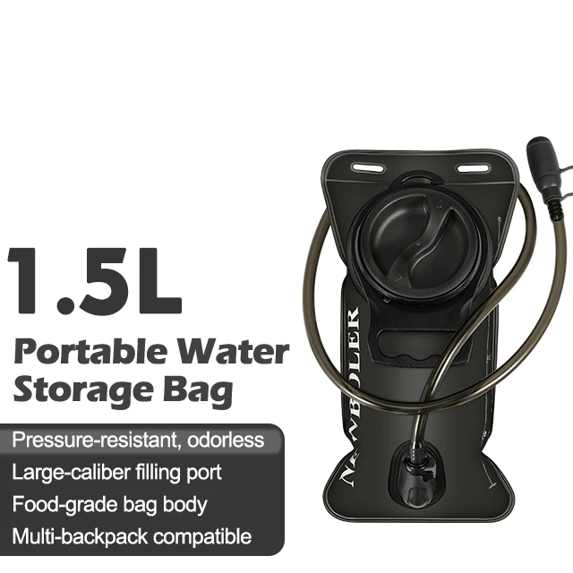 1,5 L 2L 3L Wasser Blase Wasser Reservoir Trink Pack Lagerung Tasche Kostenloser Falten Camping Laufen Trink Weste Rucksack