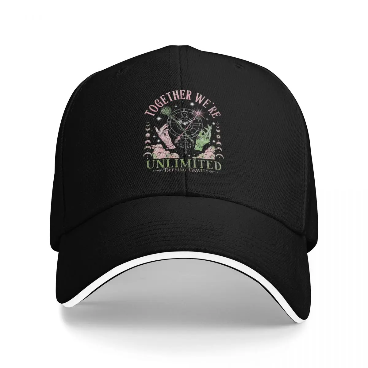 

Wicked Together We’re Unlimited, Wicked The Musical, Defy Gravity Broomstick Magic Wand Baseball Cap