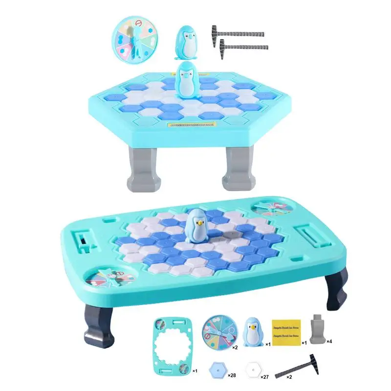 Penguin Ice Game Penguin Trap Activate Game Preschool Game For Kids Ages 3 And Up Interactive Toy For Adults Families