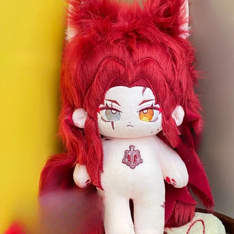 

20 см аниме-игра атрибуты Gebura Kawaii косплей мягкая хлопковая кукла тело с ушками хвост мультфильм DIY одеваются игрушечные фигурки фанаты подарок