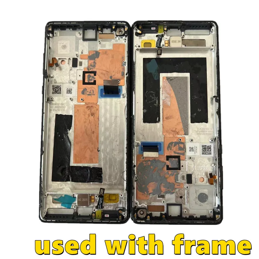 Dla Motorola Moto Edge Plus LCD XT2061 ekran dotykowy Digitizer dla Moto Edge wyświetlacz XT2063 panel bez ramki