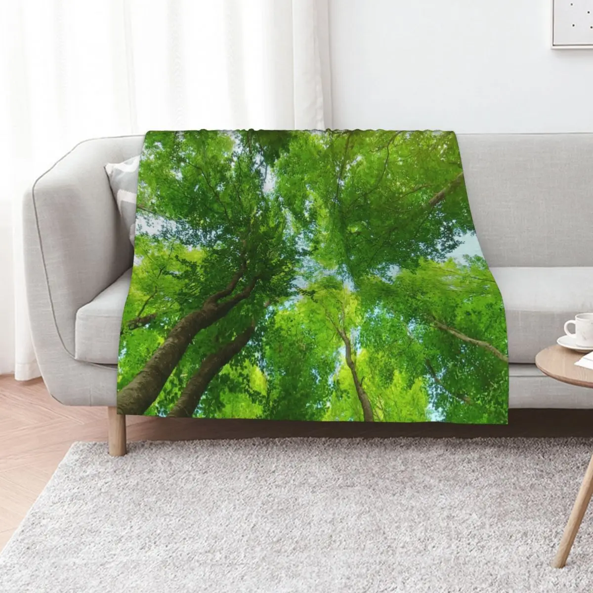 

Green Forest Earth Kingdom Beautiful Designs Throw Blanket Nap Baby blankets ands Sofa Blankets