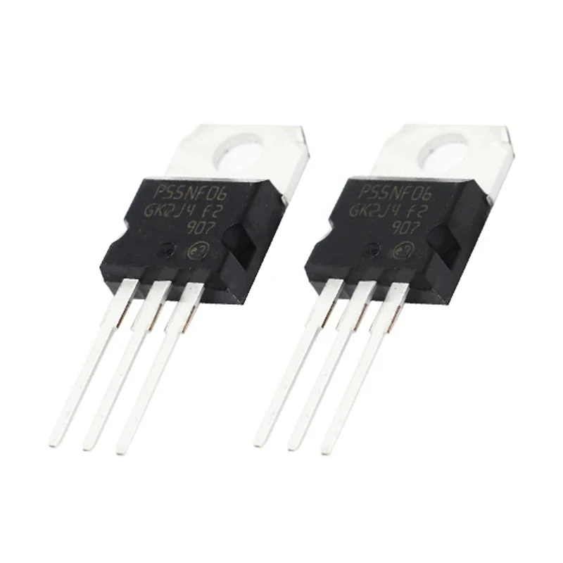 10PCS/20PCS P55NF06 STP55NF06 MOSFET 55NF06 50A 60V TO-220 TO220 Transistor MOSFET New Good Quality Chipset