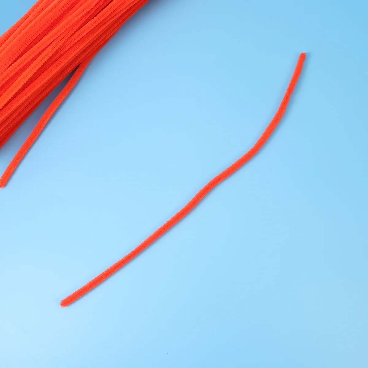 

100 шт. палочки, поворотные стебли из синели «сделай сам» для детей, художественные ремесленные проекты, гибкие моделирующие оранжевые принадлежности для рукоделия